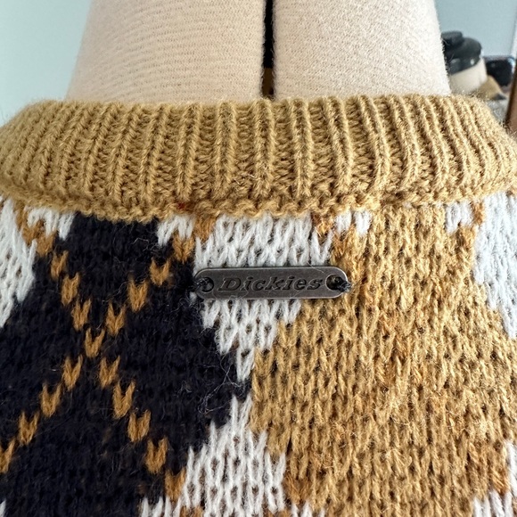 Dickies Crop Sweater Vest New With Tag - Picture 4 of 7